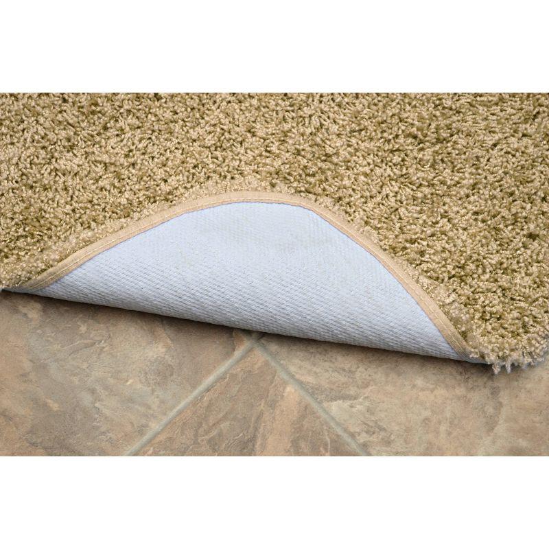 3pc Jazz Shaggy Washable Nylon Bath Rug Set - Garland