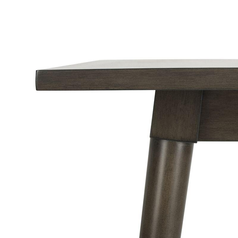 Simone Square Dining Table - DTB9200B - Grey Walnut - Safavieh