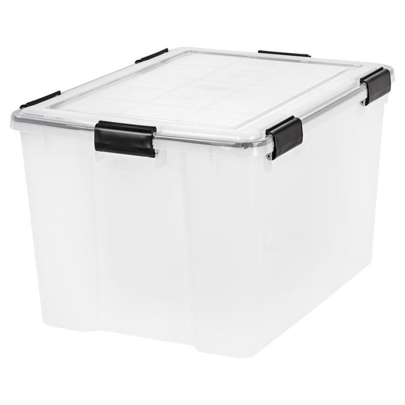 IRIS USA, Inc. 6.5 Qt./2 Gal. Weatherproof Storage Tote