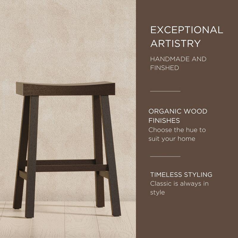 Maven Lane Maven Lane Vincent Wooden Kitchen Stool