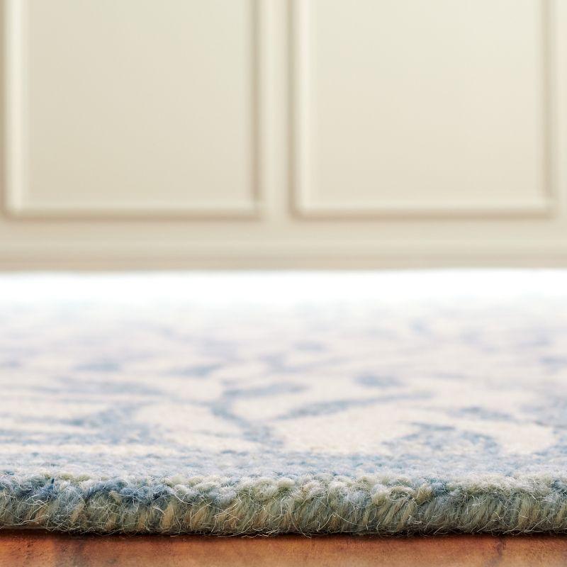 Martha Stewart Hand Tufted 80% Wool, 20% Cotton Floral Rug
