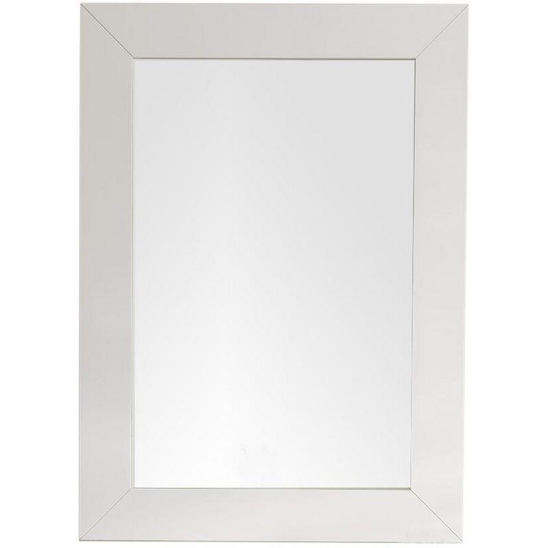 James Martin Vanities Weston 29" Rectangular Mirror, Bright White