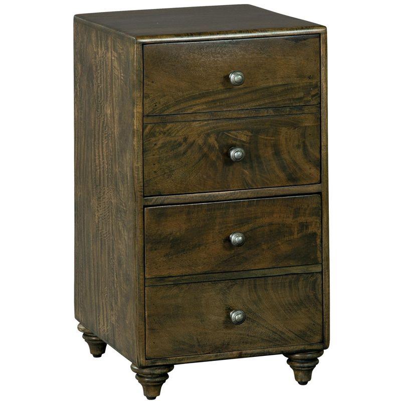 Cambridge Brown Acacia 2-Drawer Vertical File Cabinet