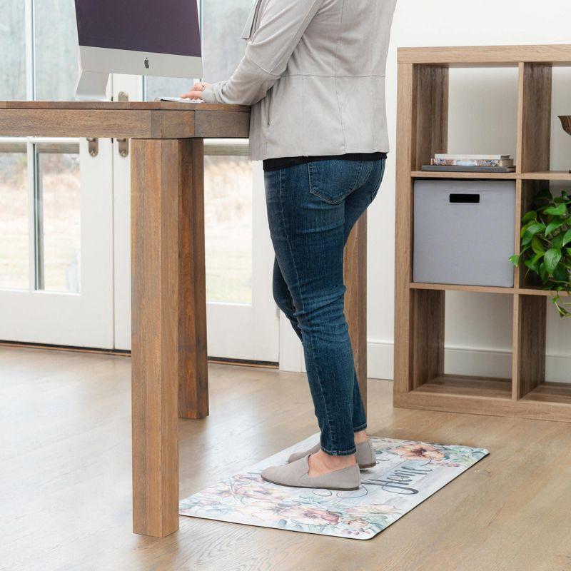 SoHome Cozy Living Home Sweet Home Floral Anti-Fatigue Mat