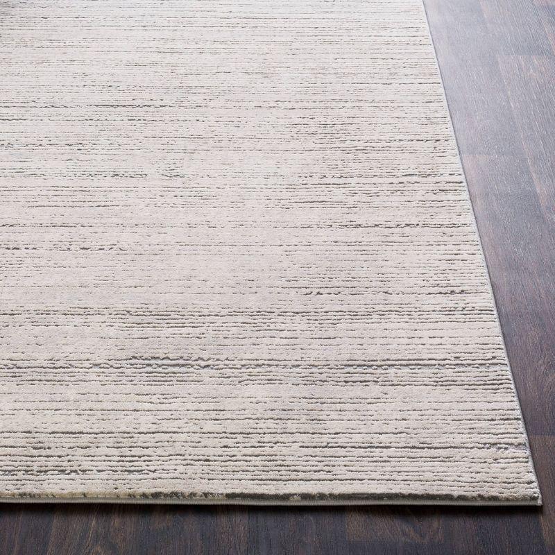 Livabliss 7'10"x10'2" Emma Modern Rug Gray: Stain & Fade-Resistant, Medium Pile, Indoor, Abstract Pattern