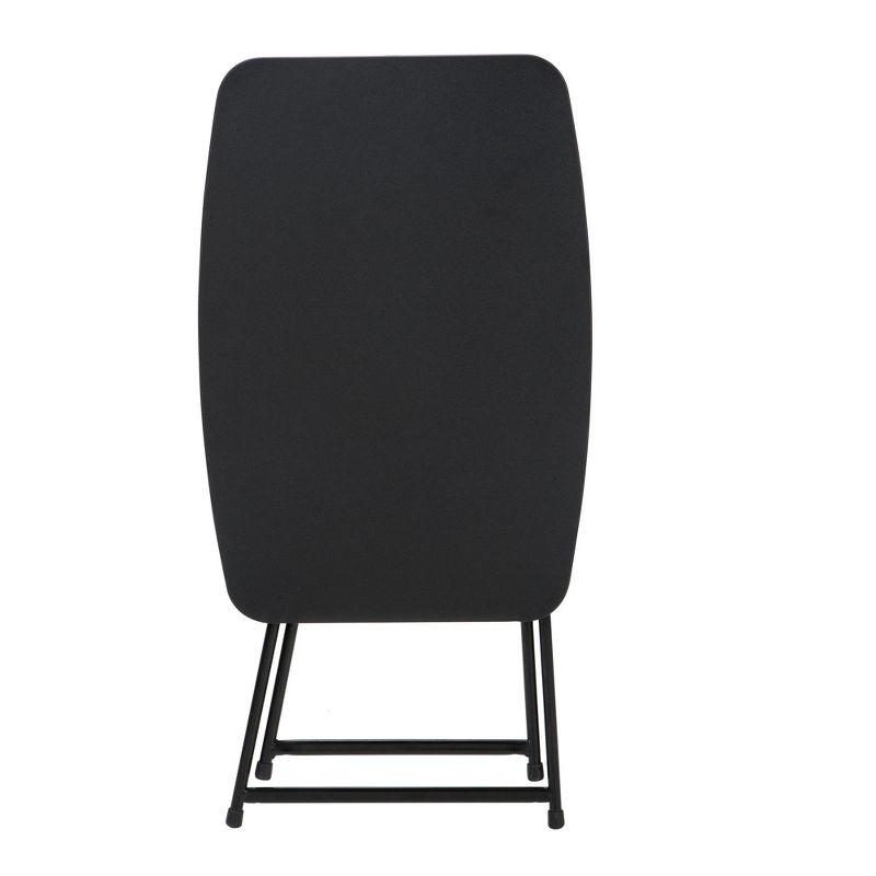 COSCO Personal Folding Activity Table, Set of 2, Black