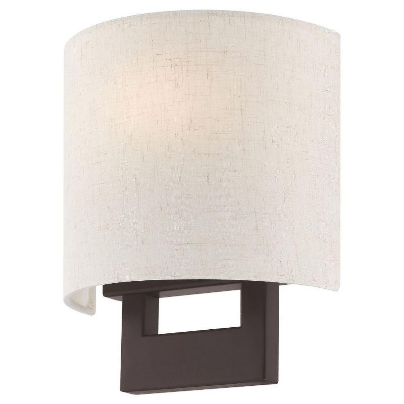 Livex Lighting Hayworth 1 - Light Wall Light in  Bronze