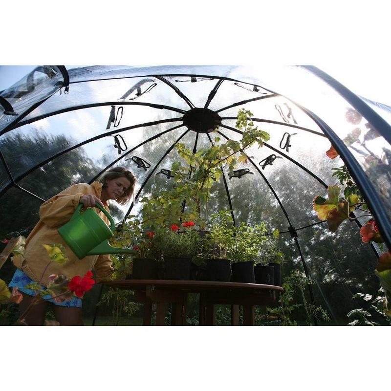 Haxnicks 11.5 Ft. W x 11.5 Ft. D Large Sunbubble Walk-in Greenhouse
