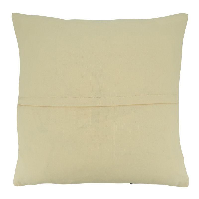 Saro Elka Collection Cotton Throw Pillow