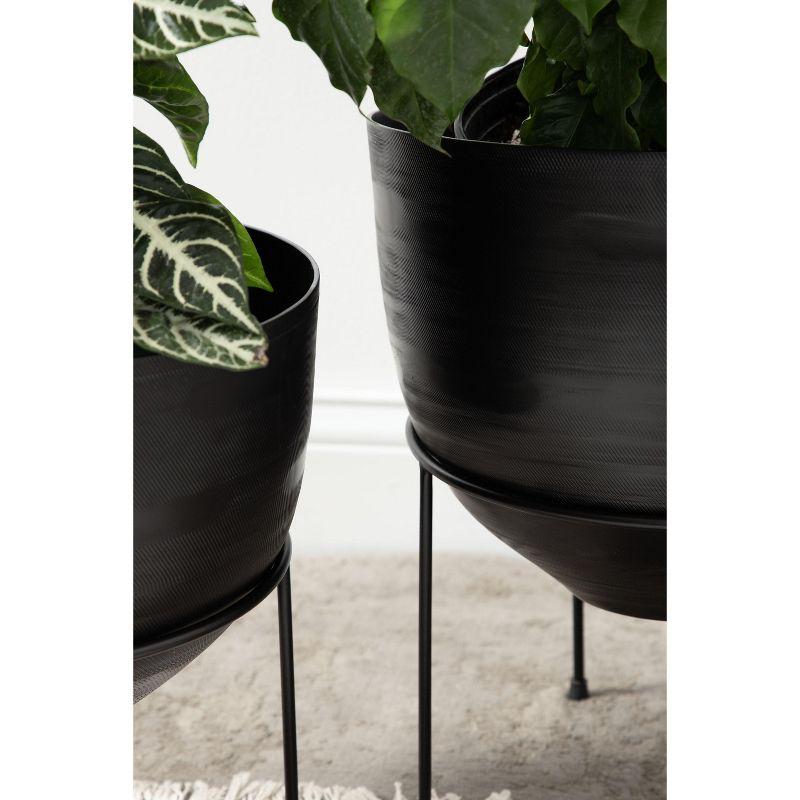 Beamon Metal Pot Planter - Set of 2