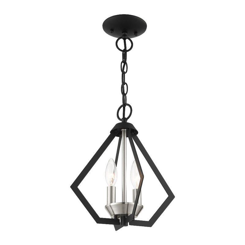 Livex Lighting Prism 2 - Light Chandelier in  Antique Brass