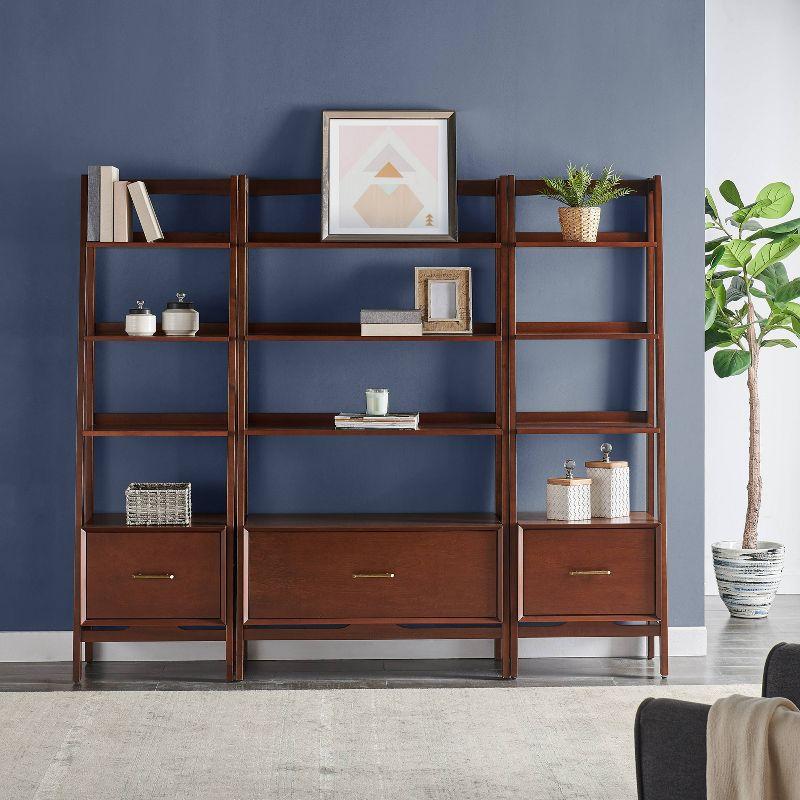 Stiles Wide Ladder Bookcase