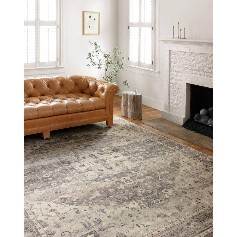 Hathaway Rug Steel Gray/Ivory - Loloi Rugs