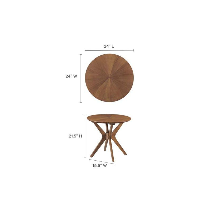 Modway Modway Crossroads Pedestal End Table