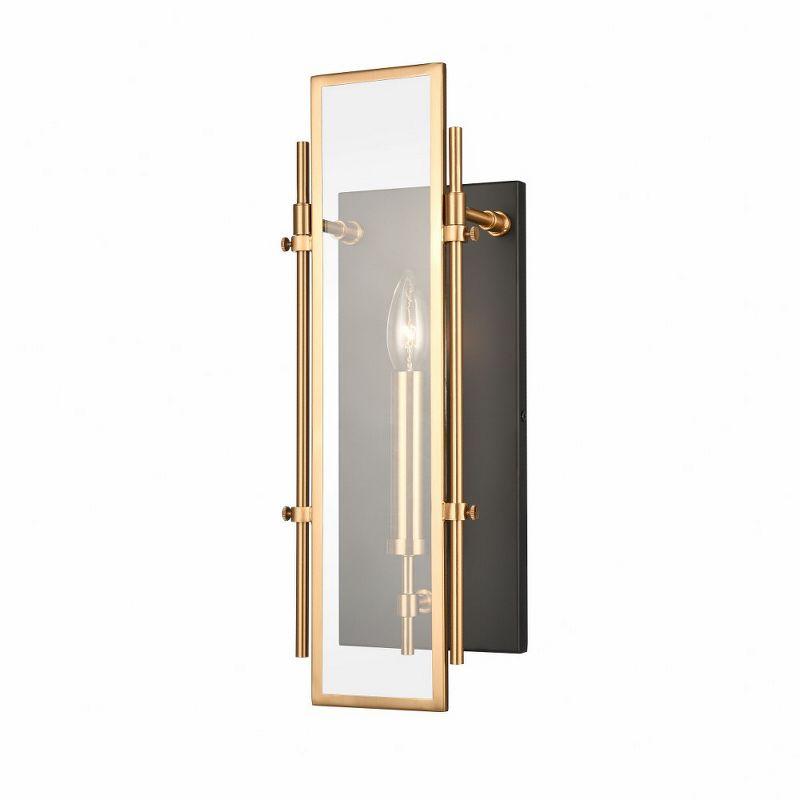 Elk Home Mechanist 1 - Light Wall Light in  Matte Black