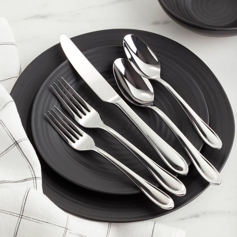 Satin Sand Dune 20 Piece Flatware Set, Service for 4