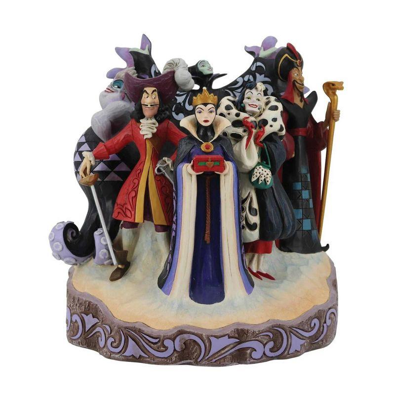 Disney Villains Hand-Carved Resin Figurine, 9.4-inch