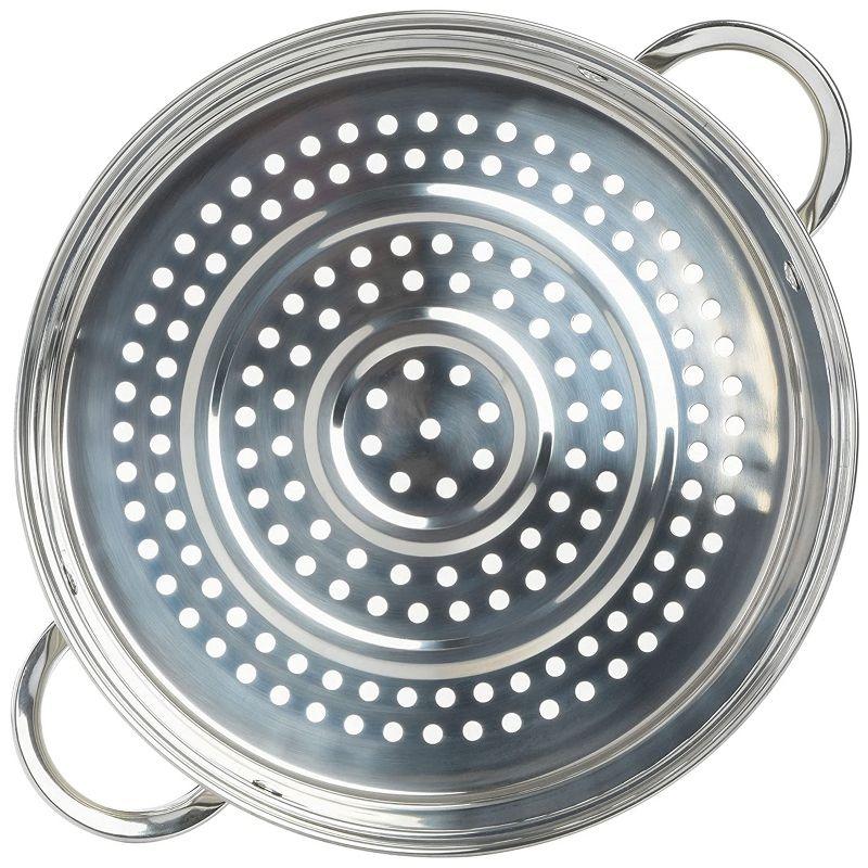 Oster 11-Inch Stainless Steel Pan with Steamer and Lid