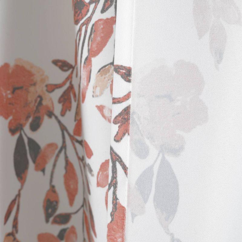 Lush Decor Tanisha Floral Shower Curtain