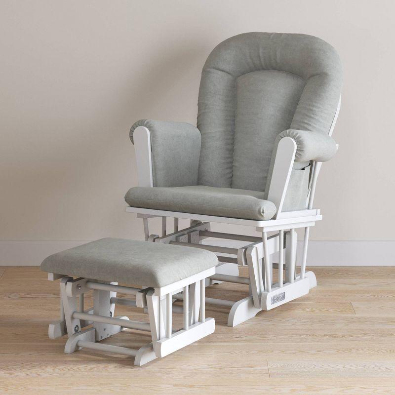 Child Craft Forever Eclectic Tranquil Glider and Ottoman