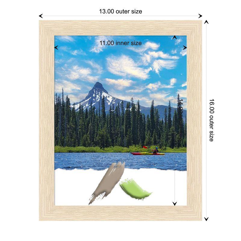 Blonde Woodgrain Stripe 13" x 16" Picture Frame