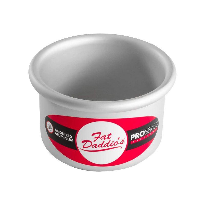 Fat Daddio's 3" x 2" Anodized Aluminum Round Cake Pan