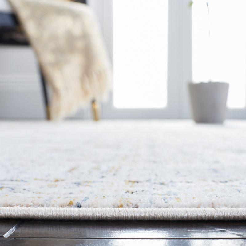 Moondust MND660 Power Loomed Area Rug - Ivory/Grey - 8'x10' - Safavieh.