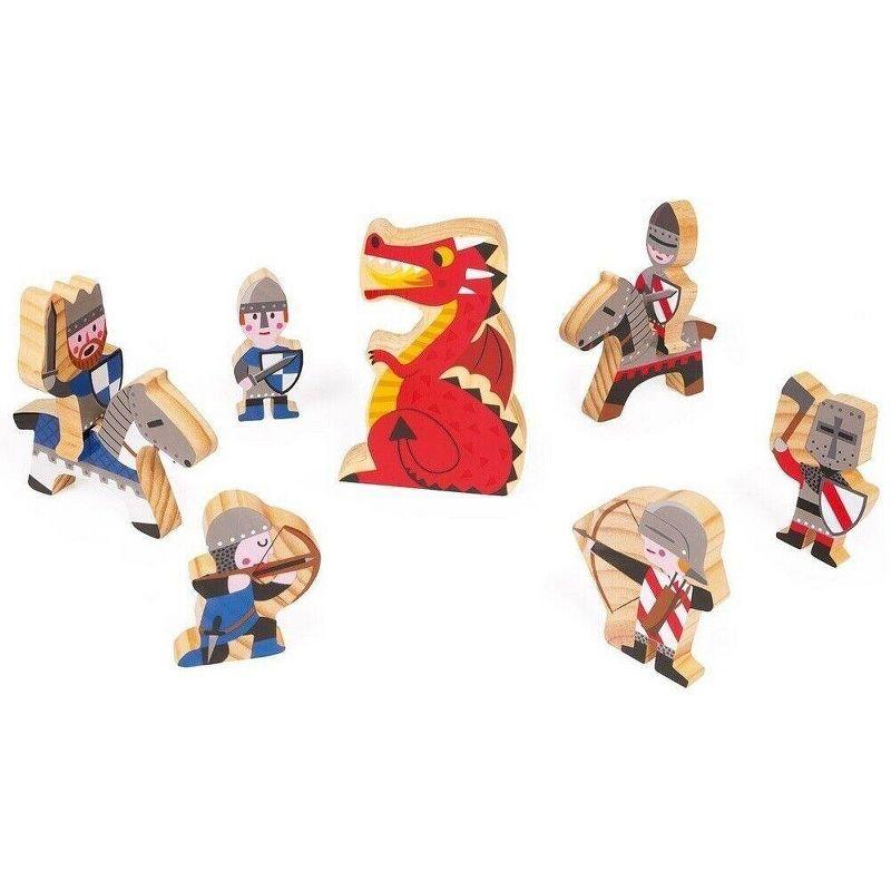 Alex Wooden Dragon Castle Set 55 Pieces