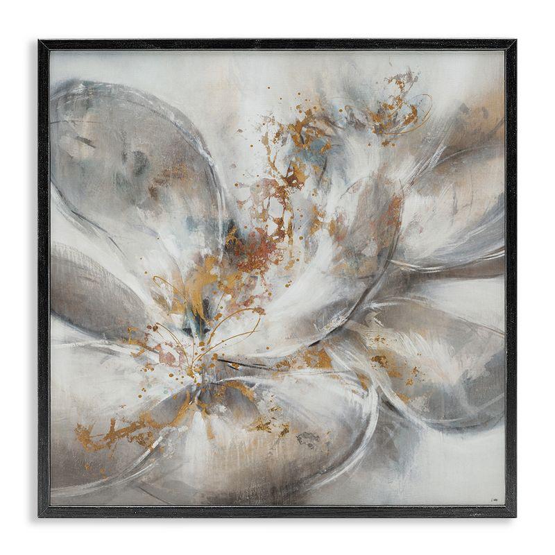 Stupell Industries Abstract Flower Bloom Painting, 12" x 12"