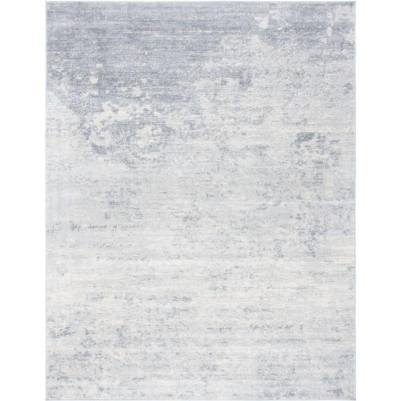Brentwood BNT822 Power Loomed Area Rug - Ivory/Grey - 8'9"x11'9" - Safavieh.