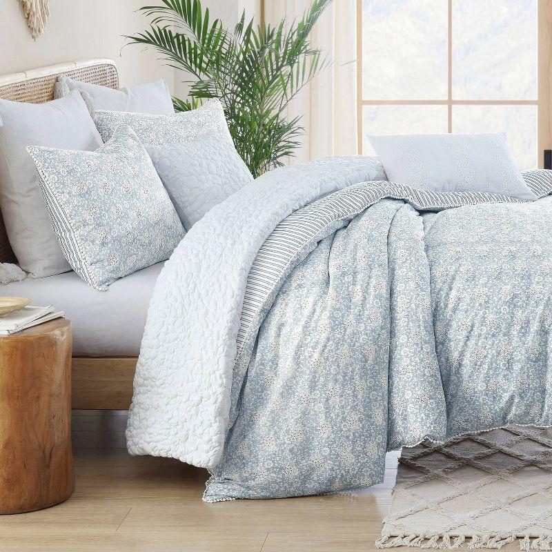Peri Home Peri Home Ikat Eyelet Comforter Set Blue