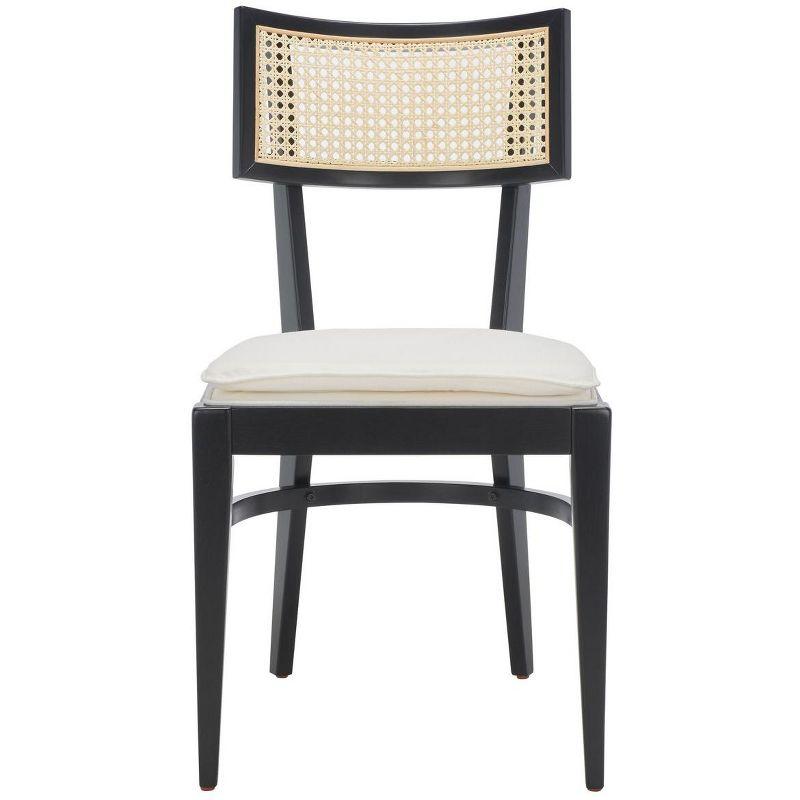 Galway Cane Dining Chair - DCH1007 - Black/Natural - Safavieh