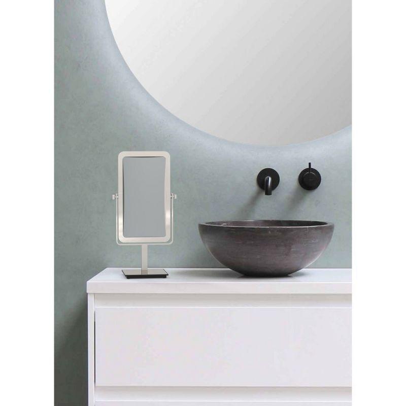 Mirror Image Modern & Contemporary Magnifying Makeup / Shaving Mirror