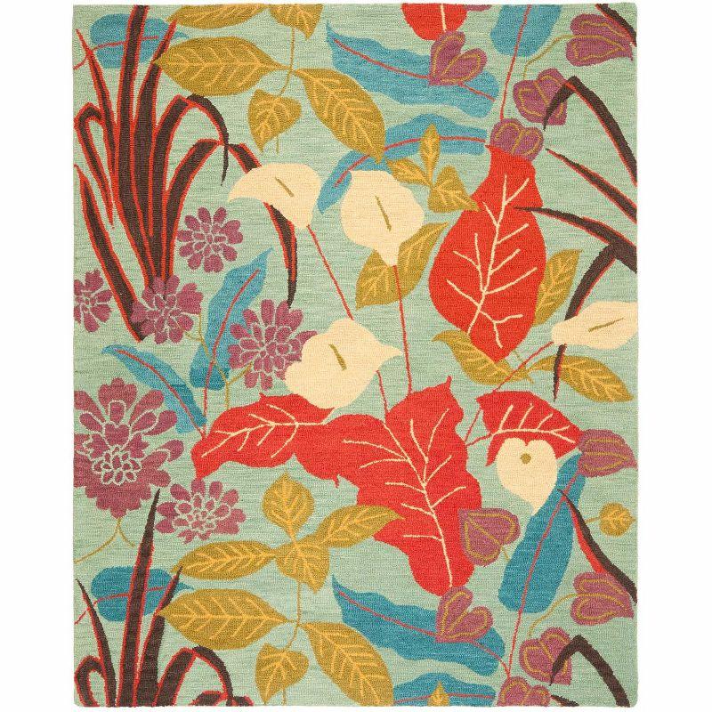 Blossom BLM674 Hand Hooked Area Rug  - Safavieh