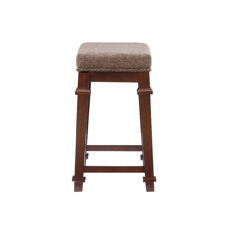 Kennedy Backless Counter Height Barstool Wood - Linon