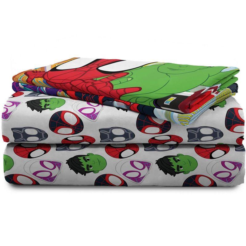 Sunny Side Up Spidey & His Amazing Friends Twin Sheet Set