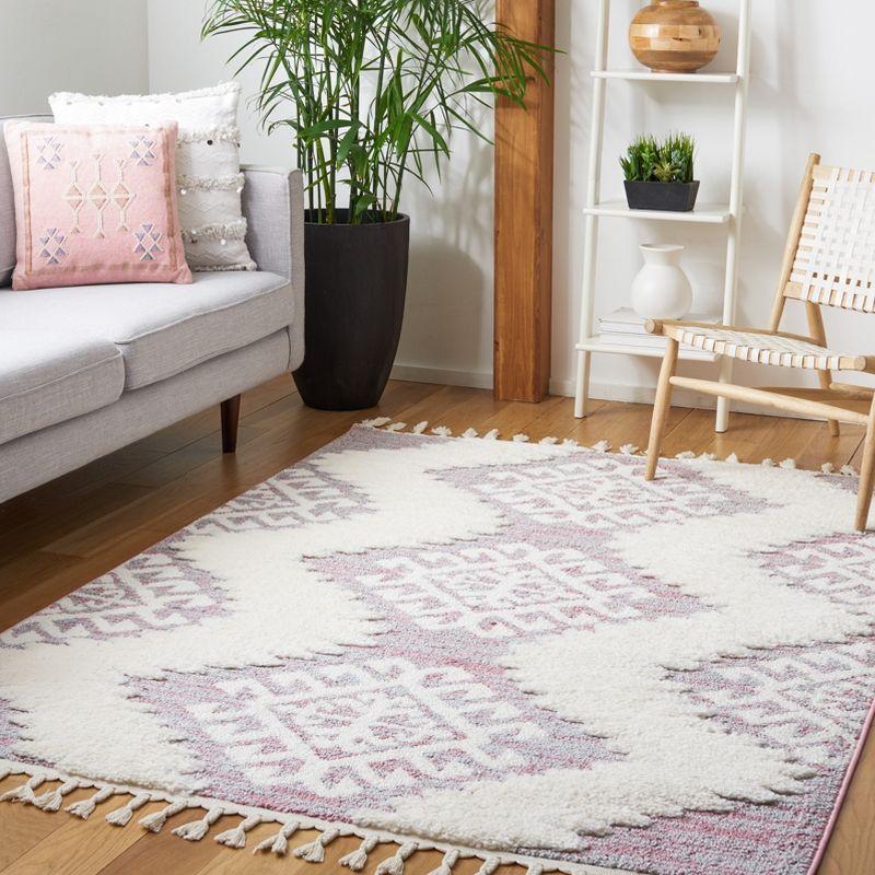 Moroccan Tassel Shag MTS652 Area Rug  - Safavieh