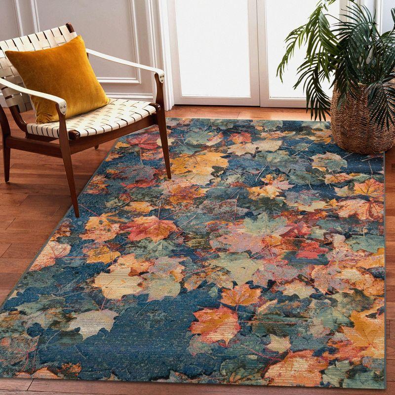 Liora Manne Marina Fall In Love Indoor/Outdoor Rug Multi 3'3" x 4'11"