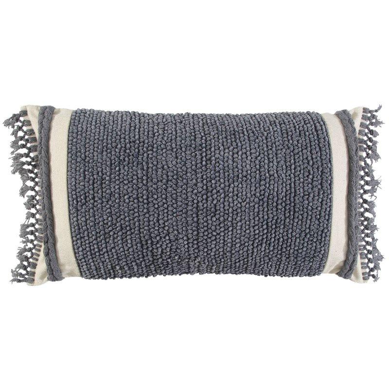Rizzy Home Fringed Throw Pillow