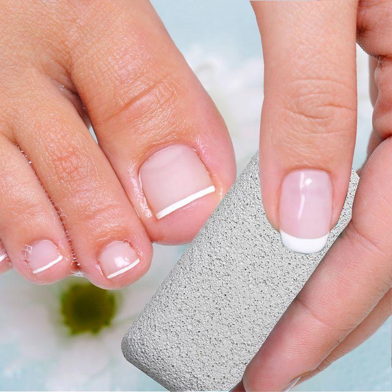 Evideco French Home Goods Foot Care Pumice Stone Well-Being 4”L x 1 1/2”W x 3/4"H