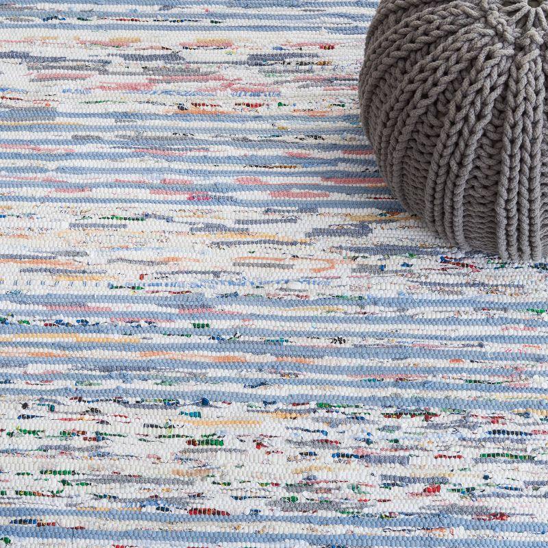 Montauk MTK625 Hand Woven Indoor Area Rug - Blue/Ivory - 8'x10' - Safavieh