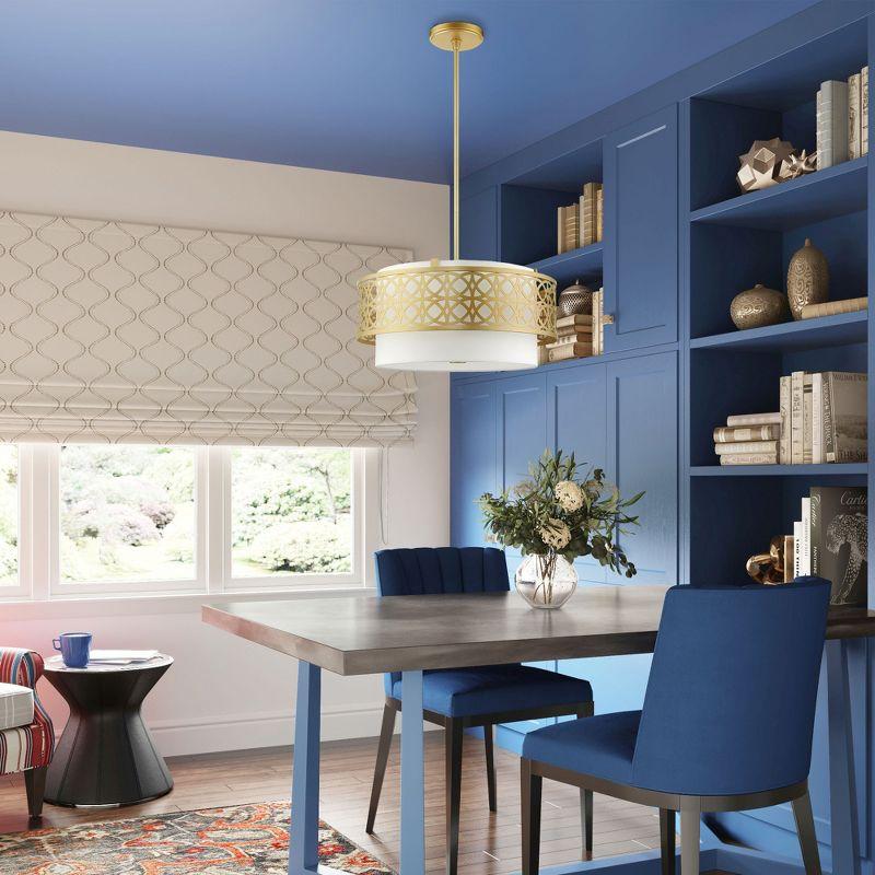 Livex Lighting Calinda 4 - Light Pendant in  Soft Gold