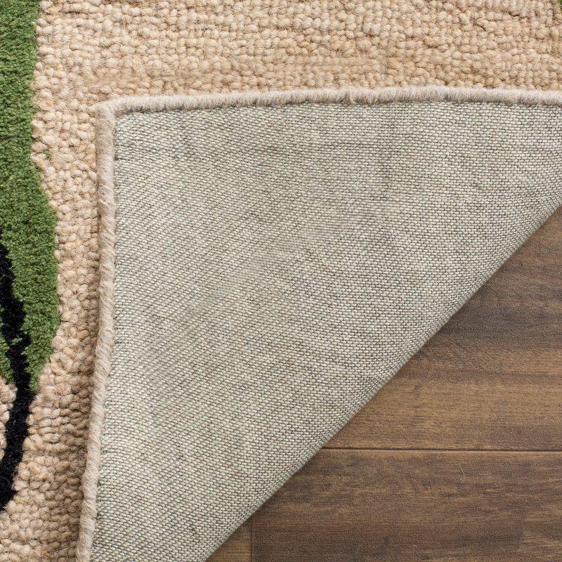 Blossom BLM678 Hand Hooked Accent Rug - Beige/Multi - 2'6"x4' - Safavieh.