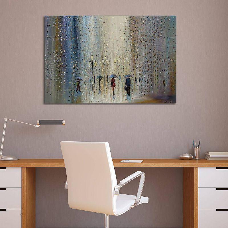 Under A Rainy Sky by Ekaterina Ermilkina Unframed Wall Canvas - iCanvas