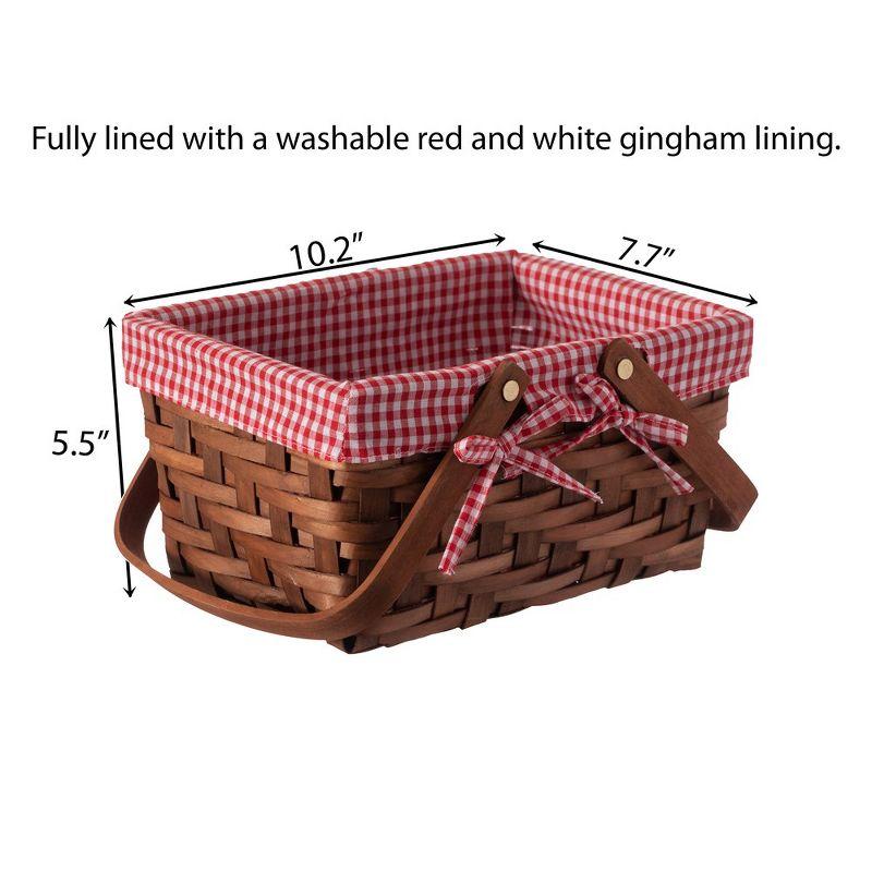 Rebrilliant Rebrilliant Solid Wood Basket