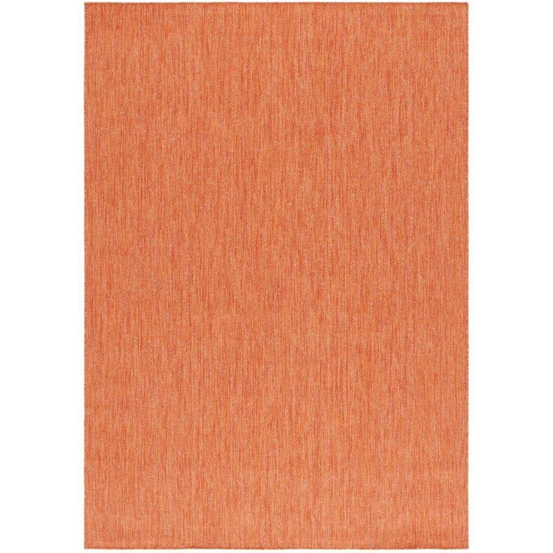 Beach House BHS274 Machine Made Loomed Area Rug - Orange - 9' X 12' - Safavieh
