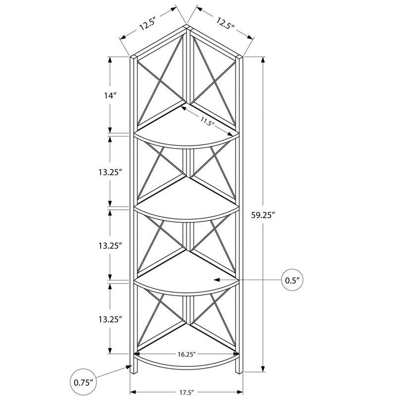 Corner Bookcase