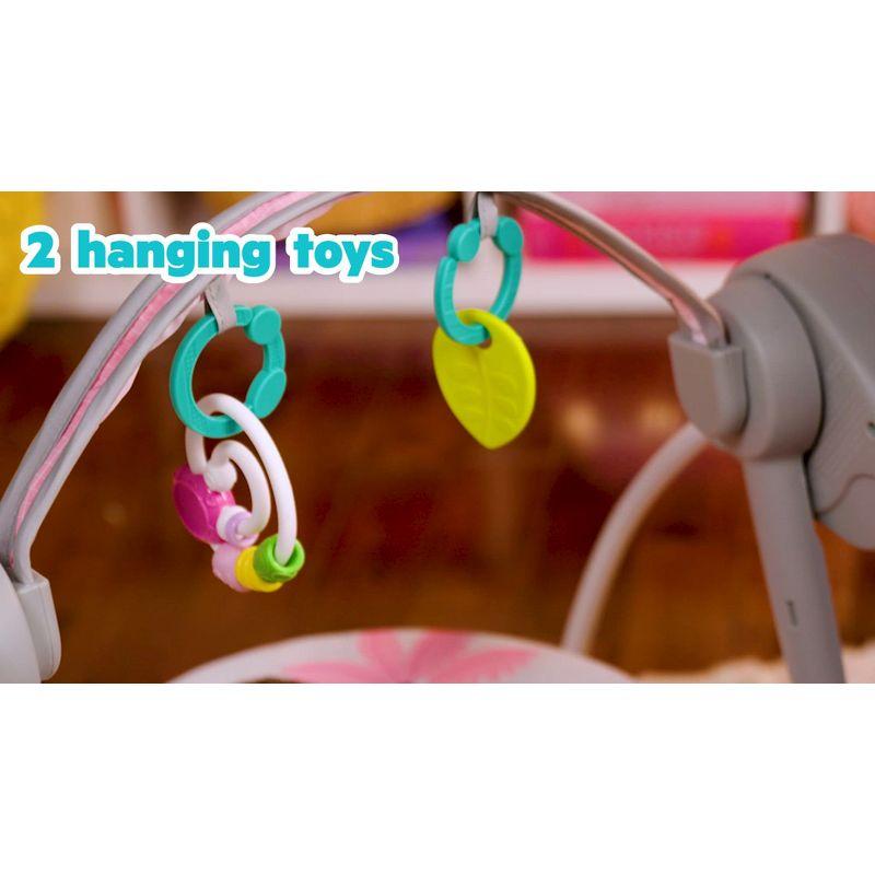 Bright Starts Playful Paradise Portable Compact Baby Swing - Unisex - Green