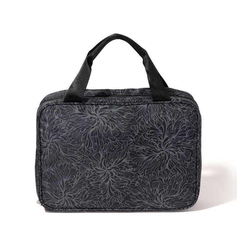 baggallini Large Hanging Travel Toiletry Kit - Midnight Blossom