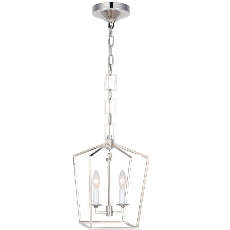 Elegant Lighting Denmark 2 light Golden Iron Pendant